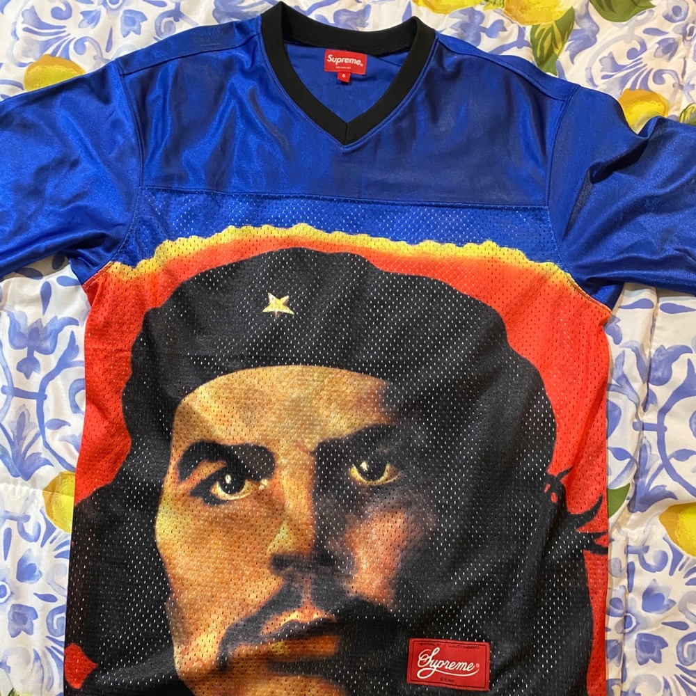 Supreme Che Football jersey Blue